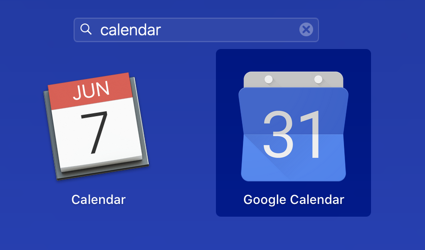 google calendar desktop for mac